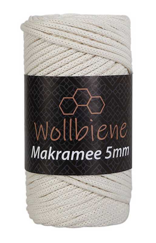Macrame yarn 5mm | 70m | Macrame for knotting macrame - rope yarn - macrame yarn made of cotton for art DIY crafts