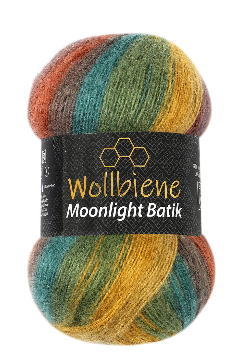 Moonlight Batik gradient wool 100gr wool
