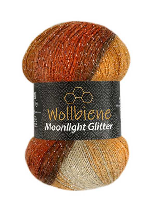 Moonlight Glitter Batik Gradient Yarn 100g