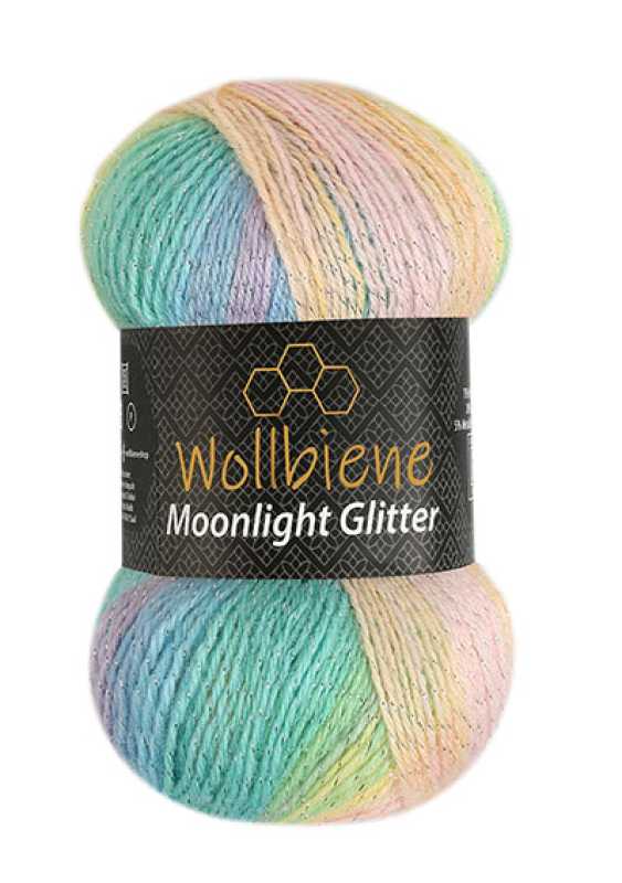 Moonlight Glitter Batik Gradient Yarn 100g