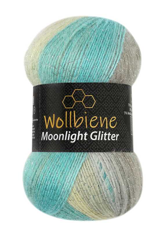 Moonlight Glitter Batik Gradient Yarn 100g