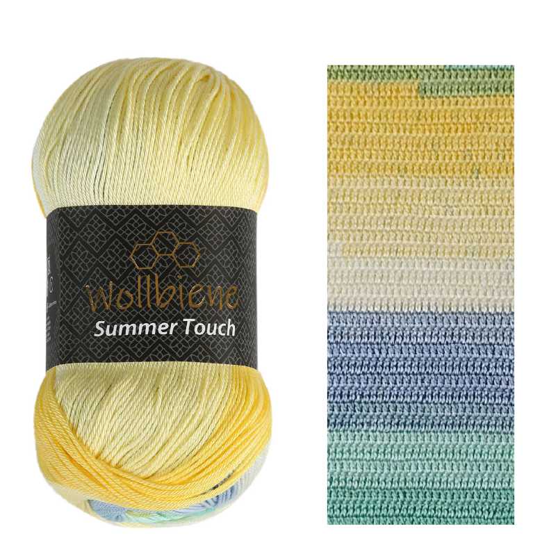 Wollbiene Summer Touch gradient wool 100gr