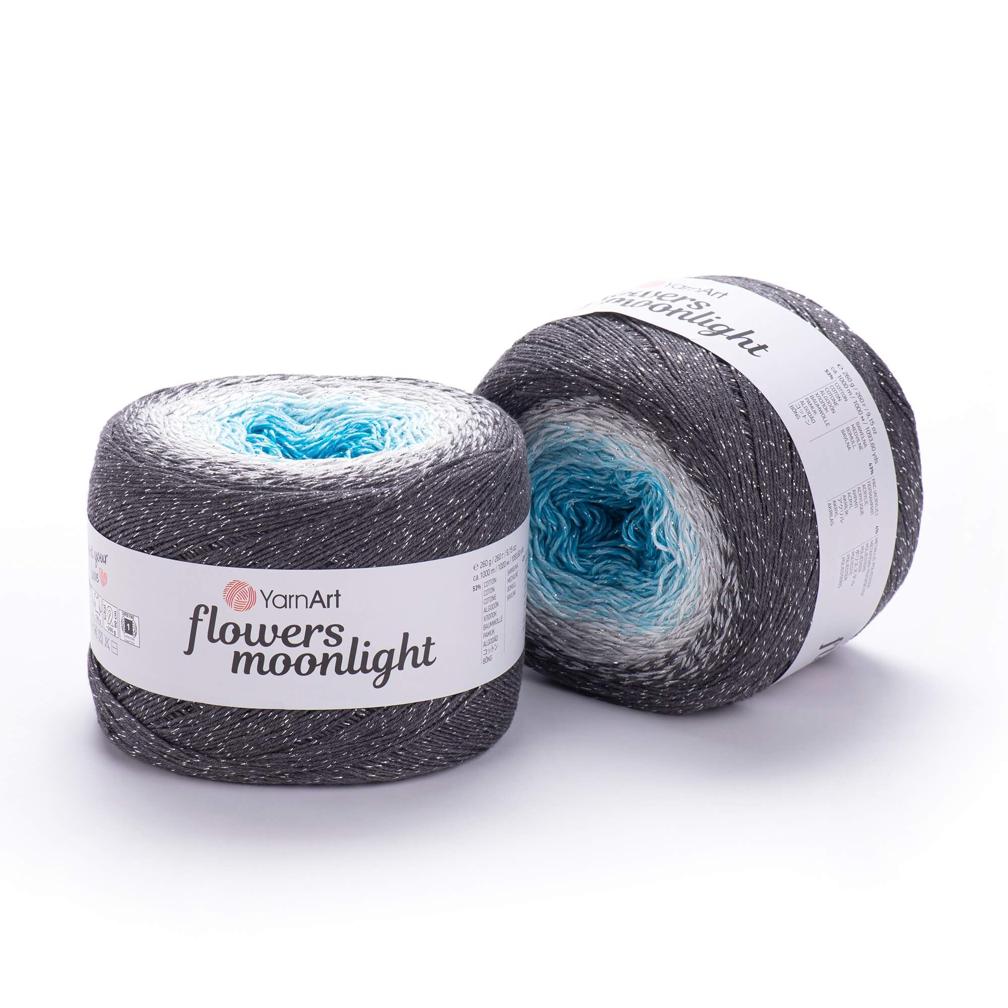 YarnArt Flowers Moonlight 260g