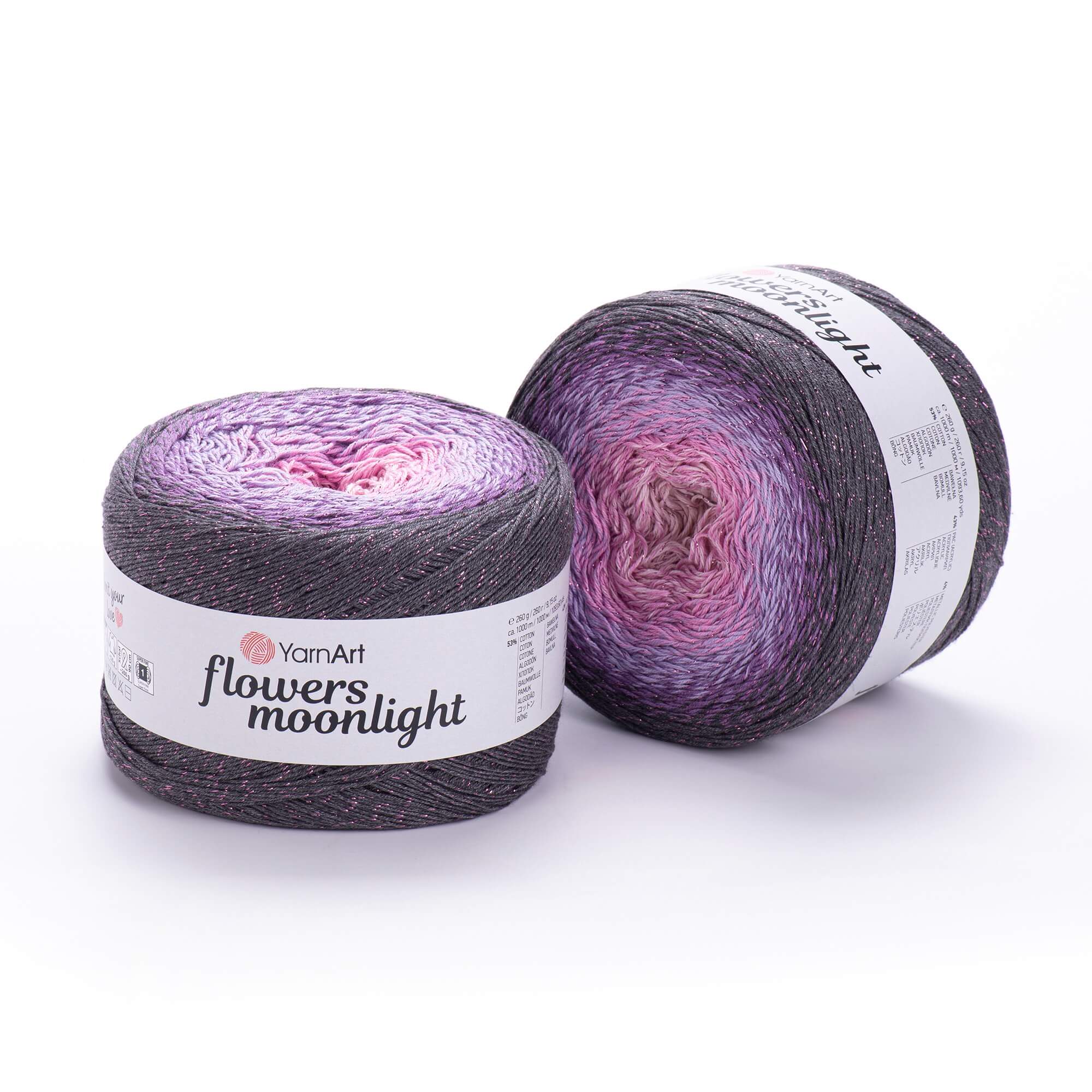 YarnArt Flowers Moonlight 260g