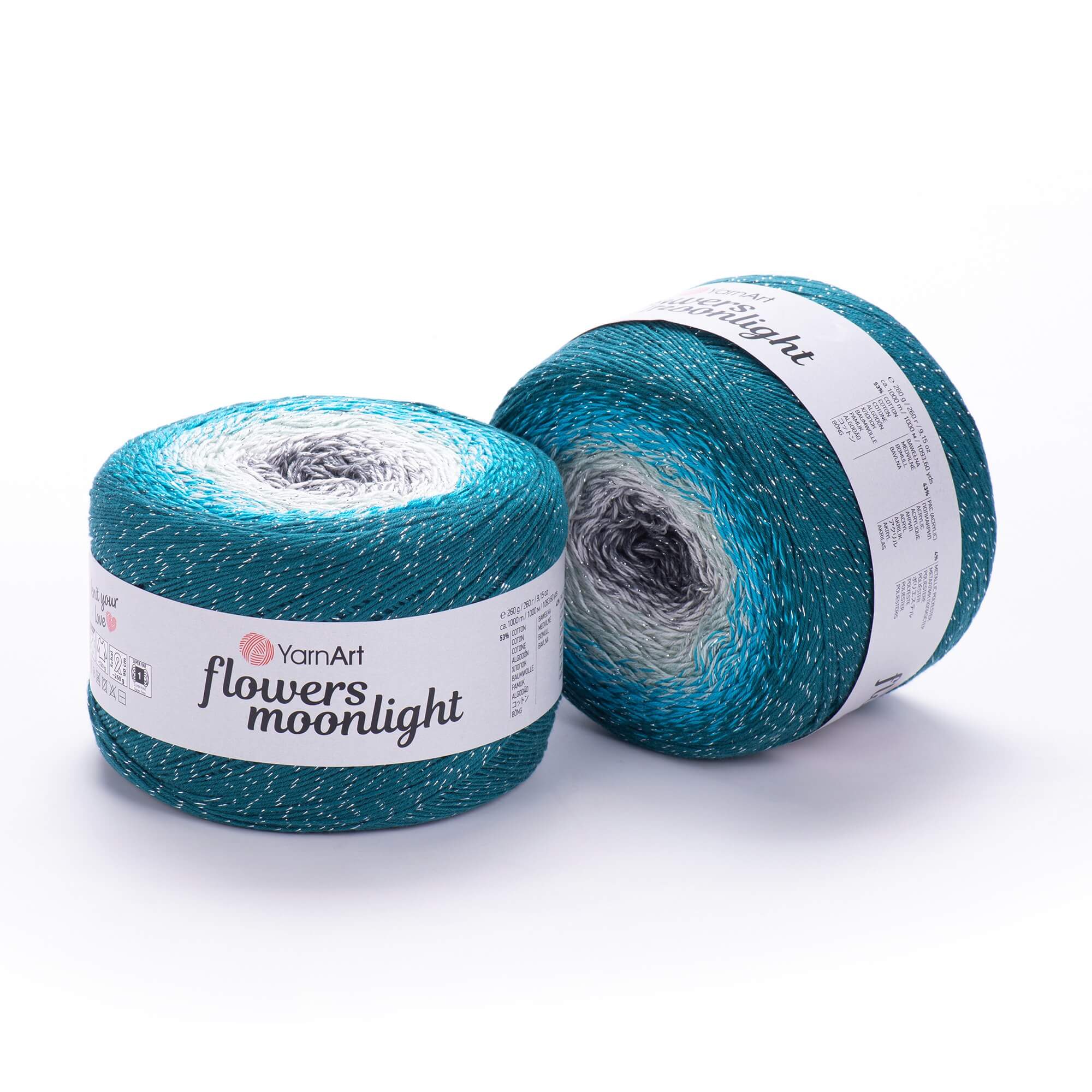 YarnArt Flowers Moonlight 260g