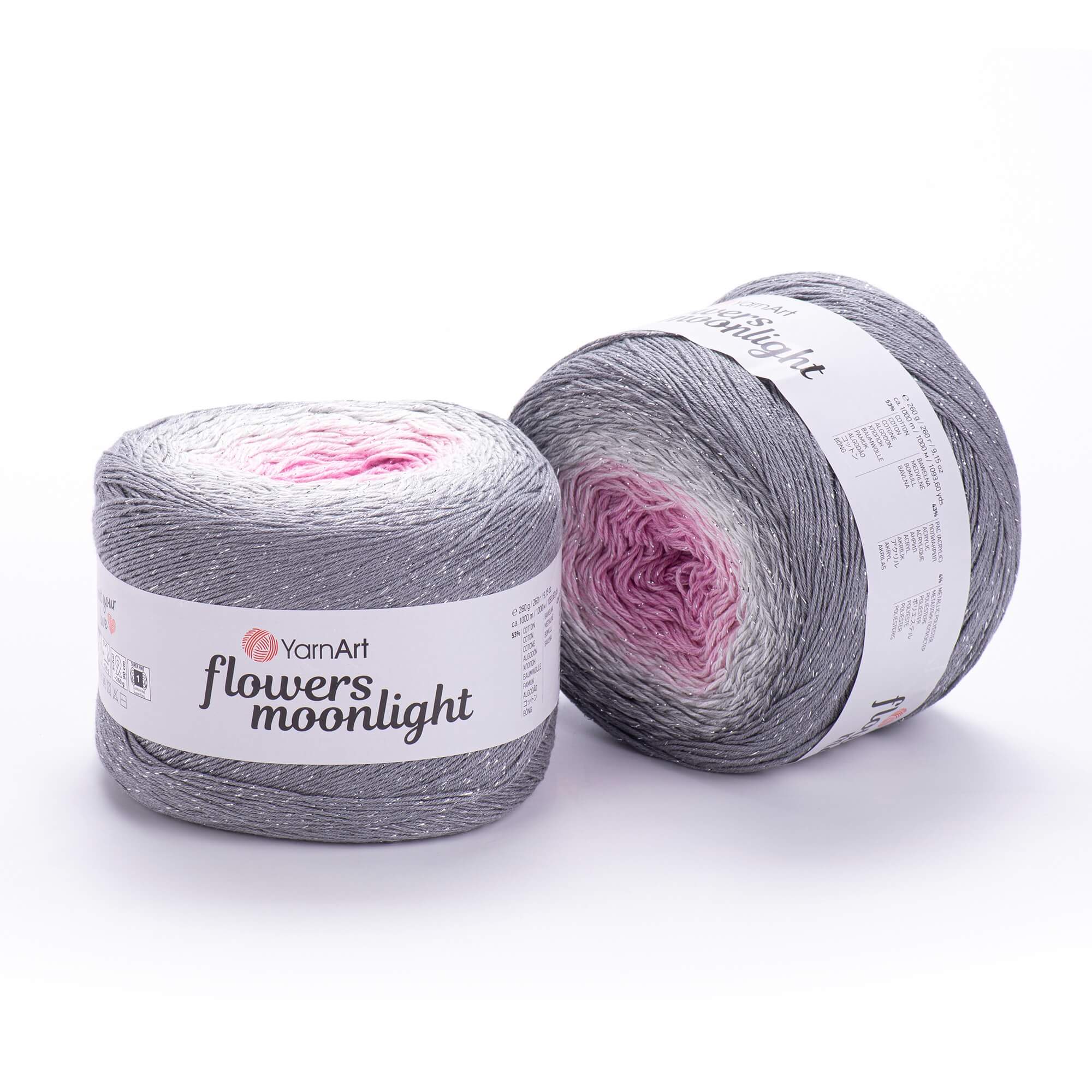 YarnArt Flowers Moonlight 260g