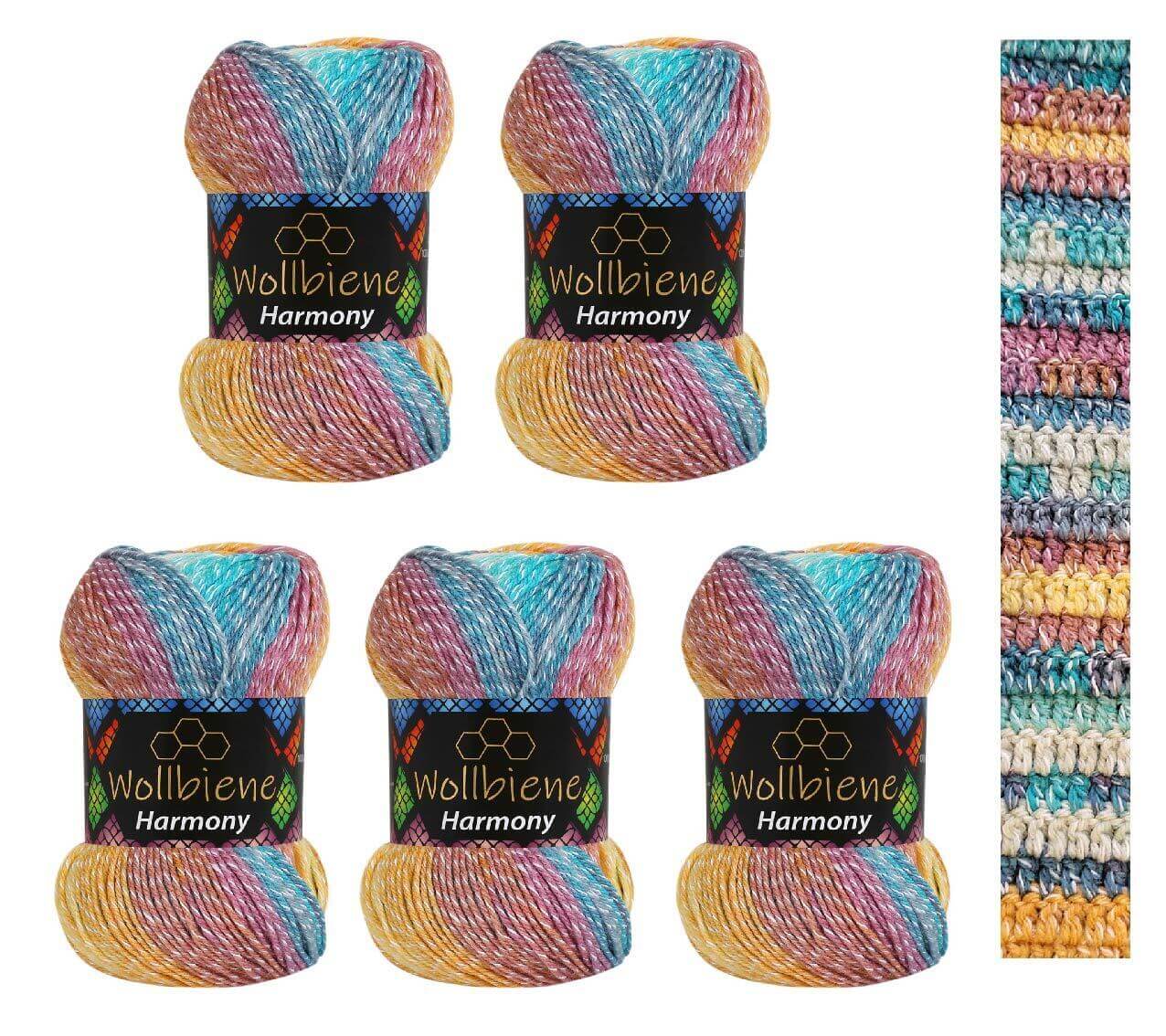 Wollbiene Harmony Batik gradient wool 100gr 