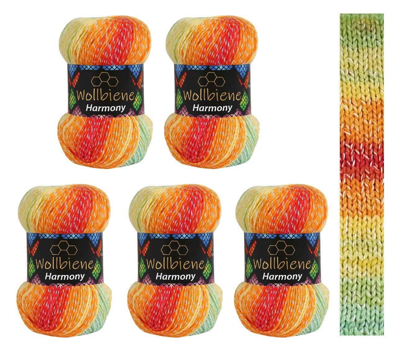 Wollbiene Harmony Batik gradient wool 100gr 