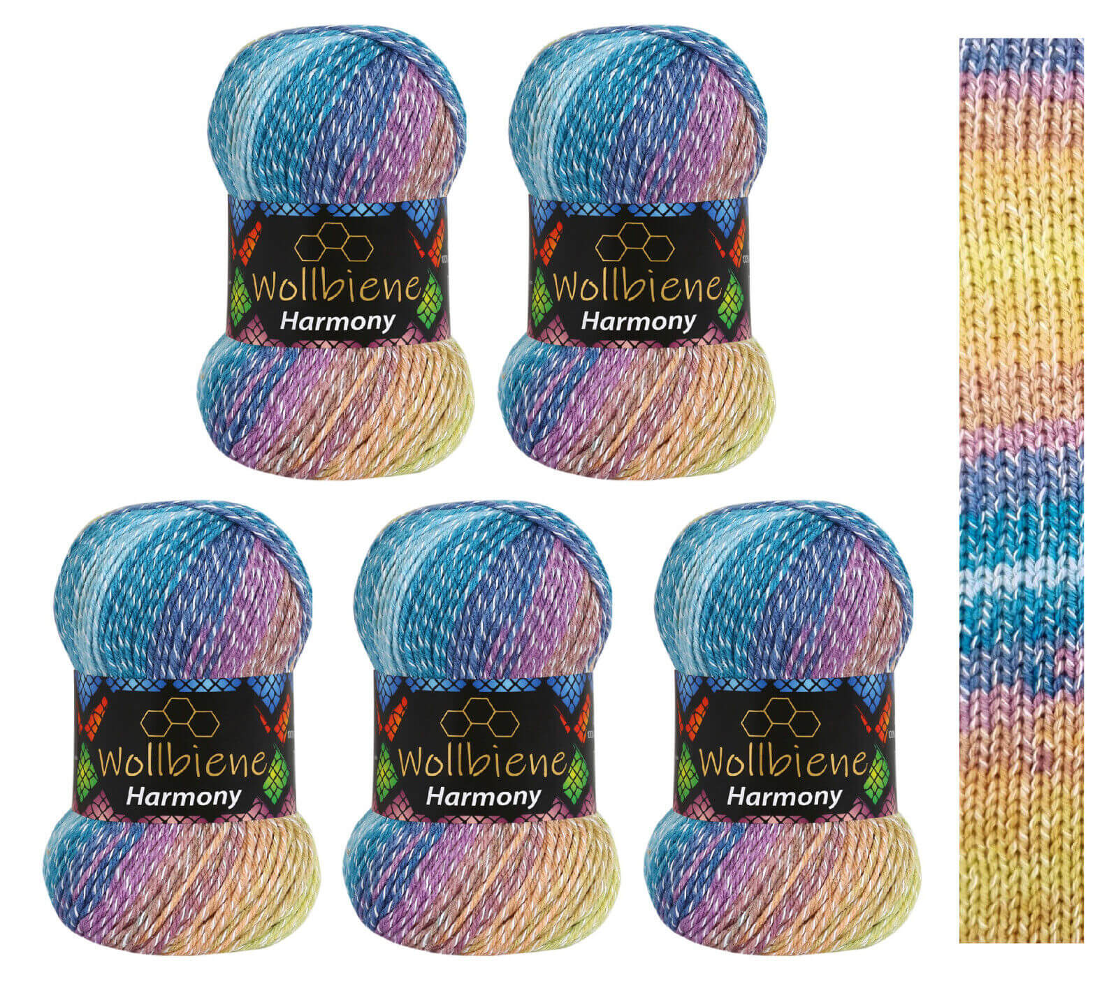 Wollbiene Harmony Batik gradient wool 100gr 