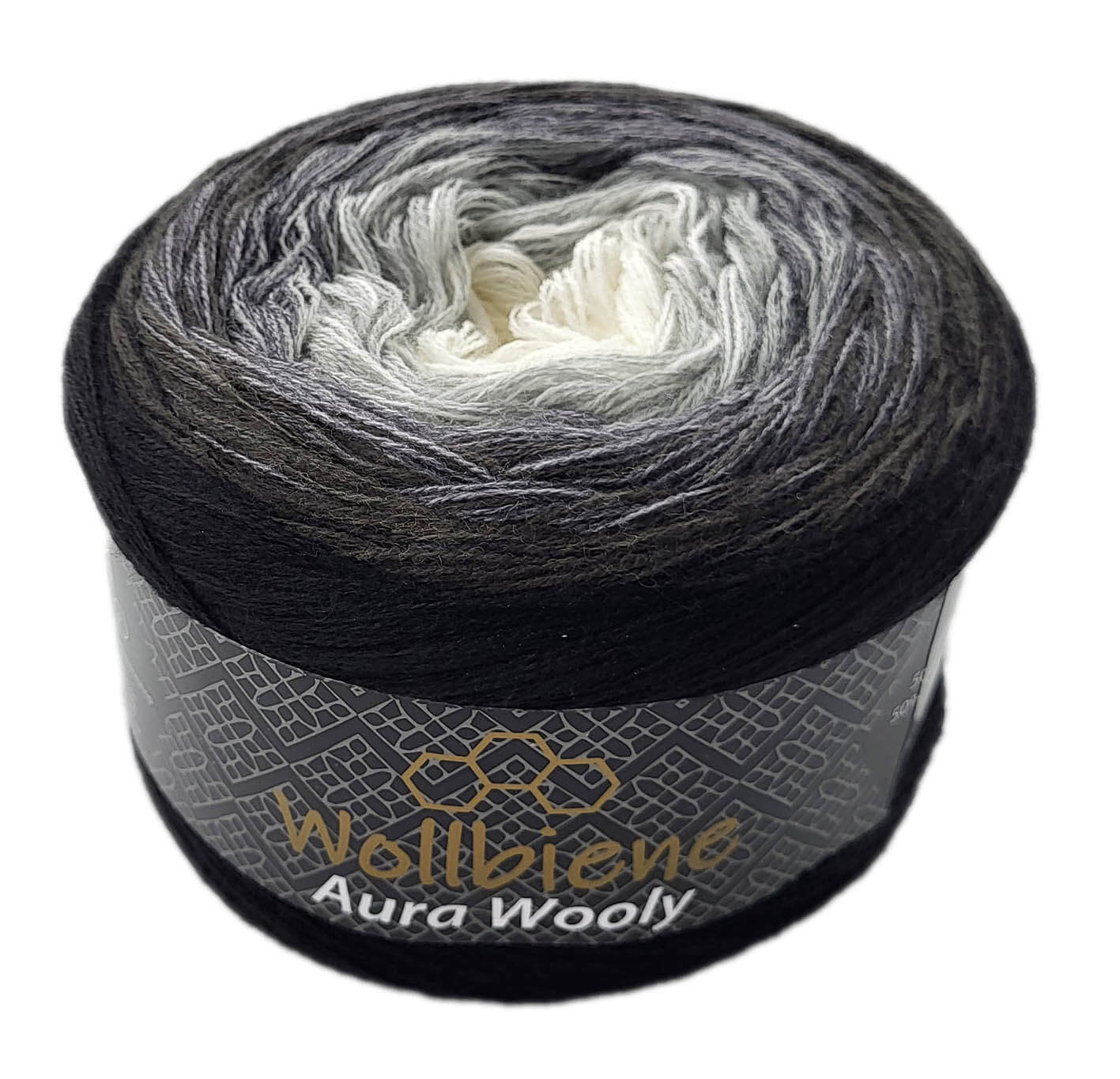 Wollbiene Aura Wooly  Bobbel 200g Farbverlauf 700m