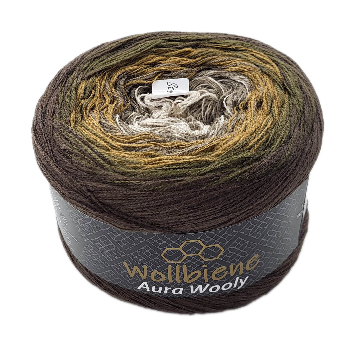 Wollbiene Aura Wooly  Bobbel 200g Farbverlauf 700m