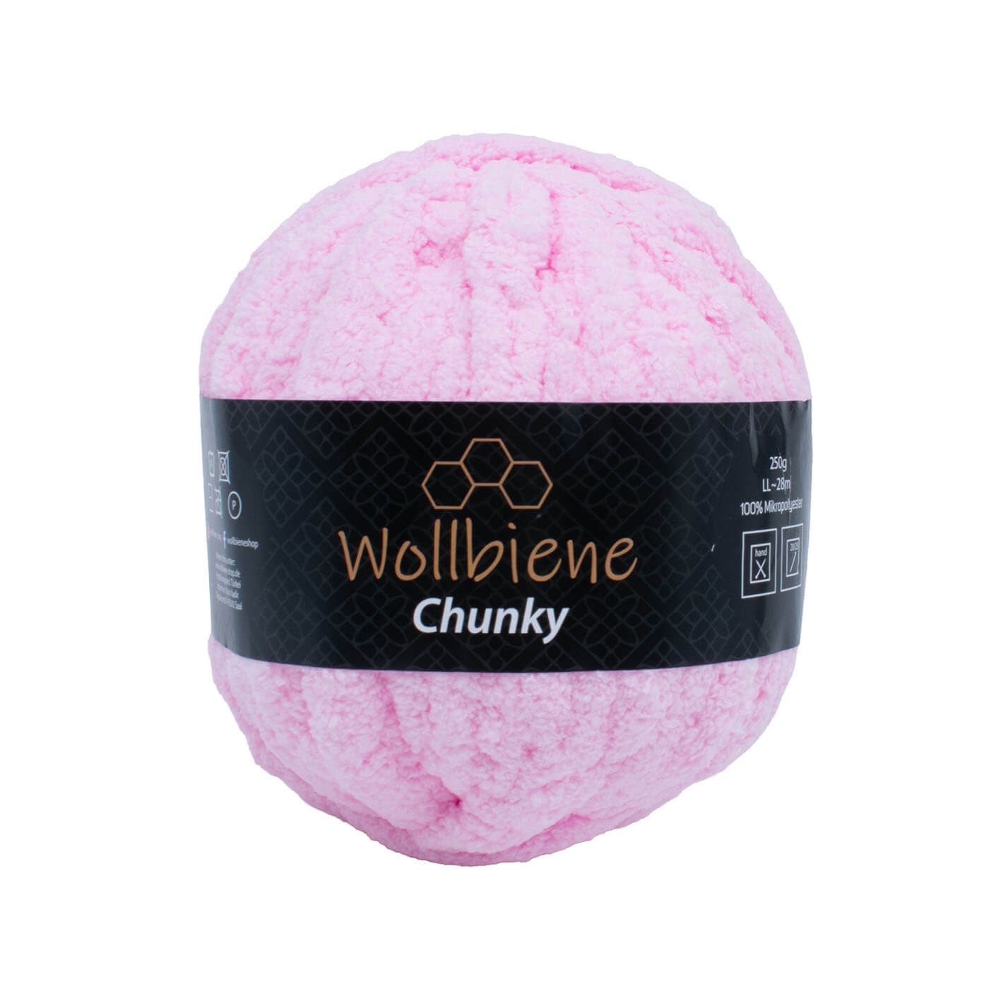 Wollbiene Chunky Handstrickwolle XXL ohne Nadeln