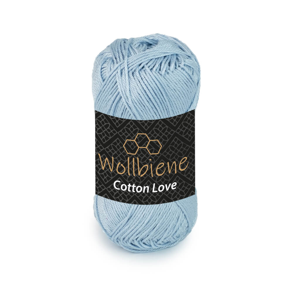 Wollbiene Cotton Love Baumwollgarn 50g / 125m – 100% Baumwolle – Häkelgarn