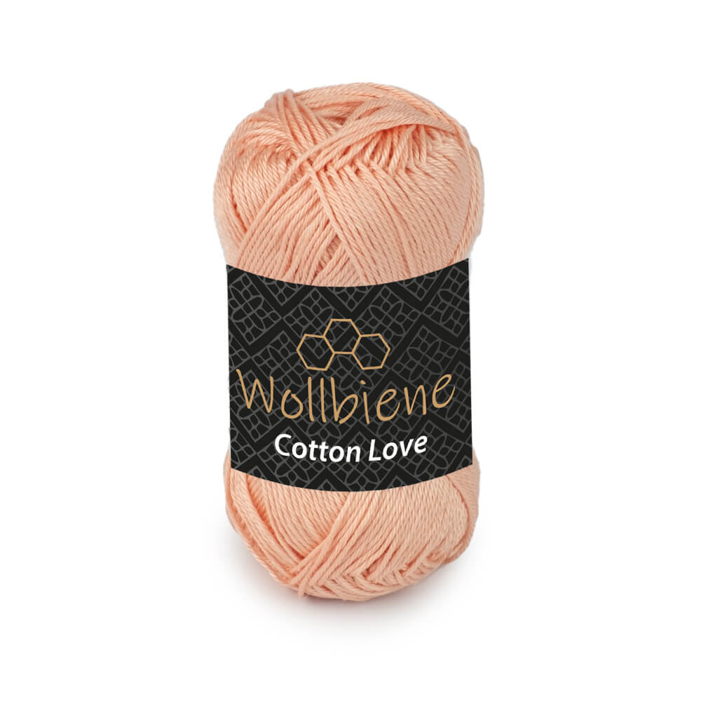 Wollbiene Cotton Love Baumwollgarn 50g / 125m – 100% Baumwolle – Häkelgarn