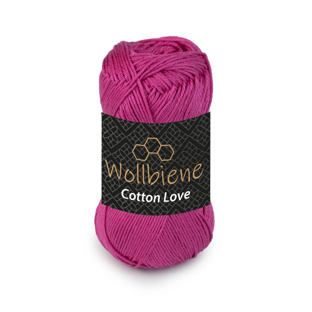 Wollbiene Cotton Love Baumwollgarn 50g / 125m – 100% Baumwolle – Häkelgarn