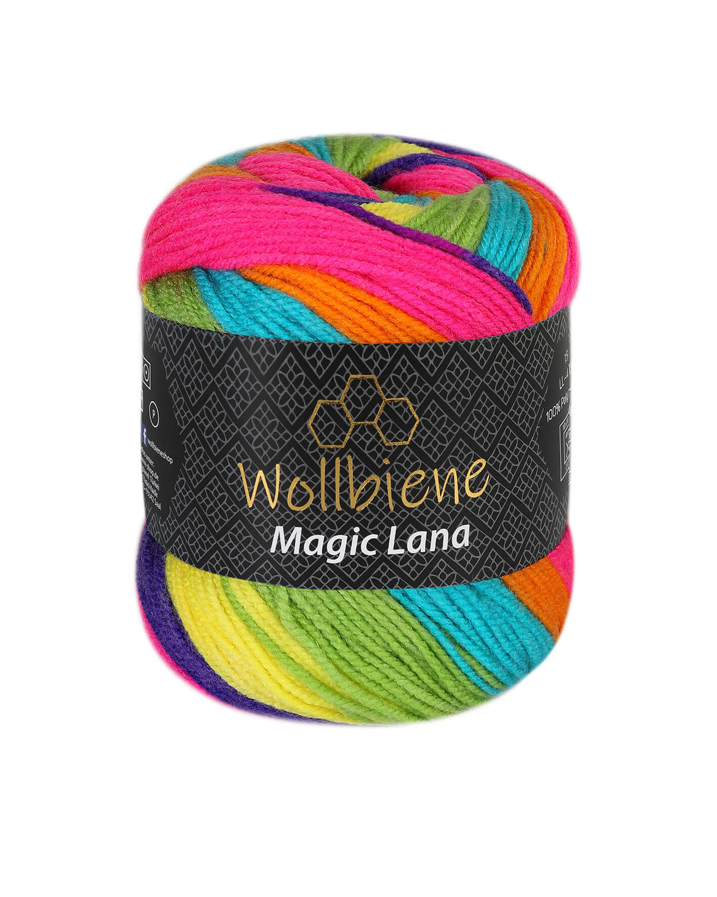Wollbiene Magic Lana Farbverlaufswolle 150gr