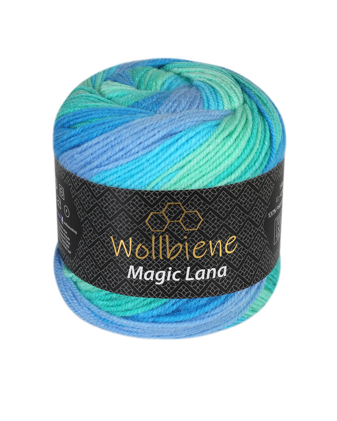 Wollbiene Magic Lana Farbverlaufswolle 150gr