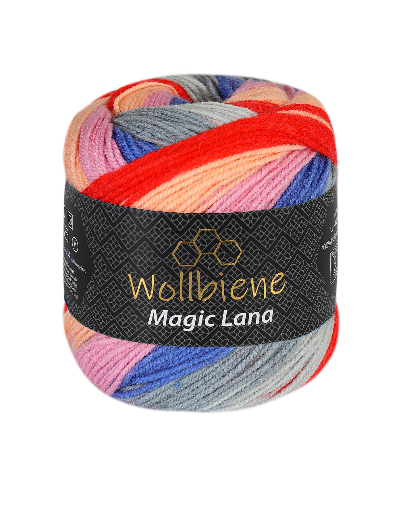 Wollbiene Magic Lana Farbverlaufswolle 150gr