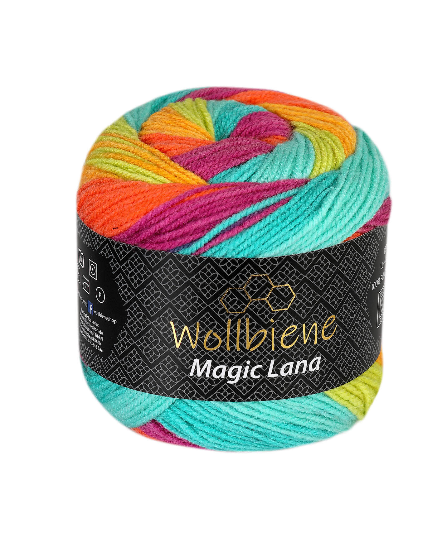 Wollbiene Magic Lana Farbverlaufswolle 150gr