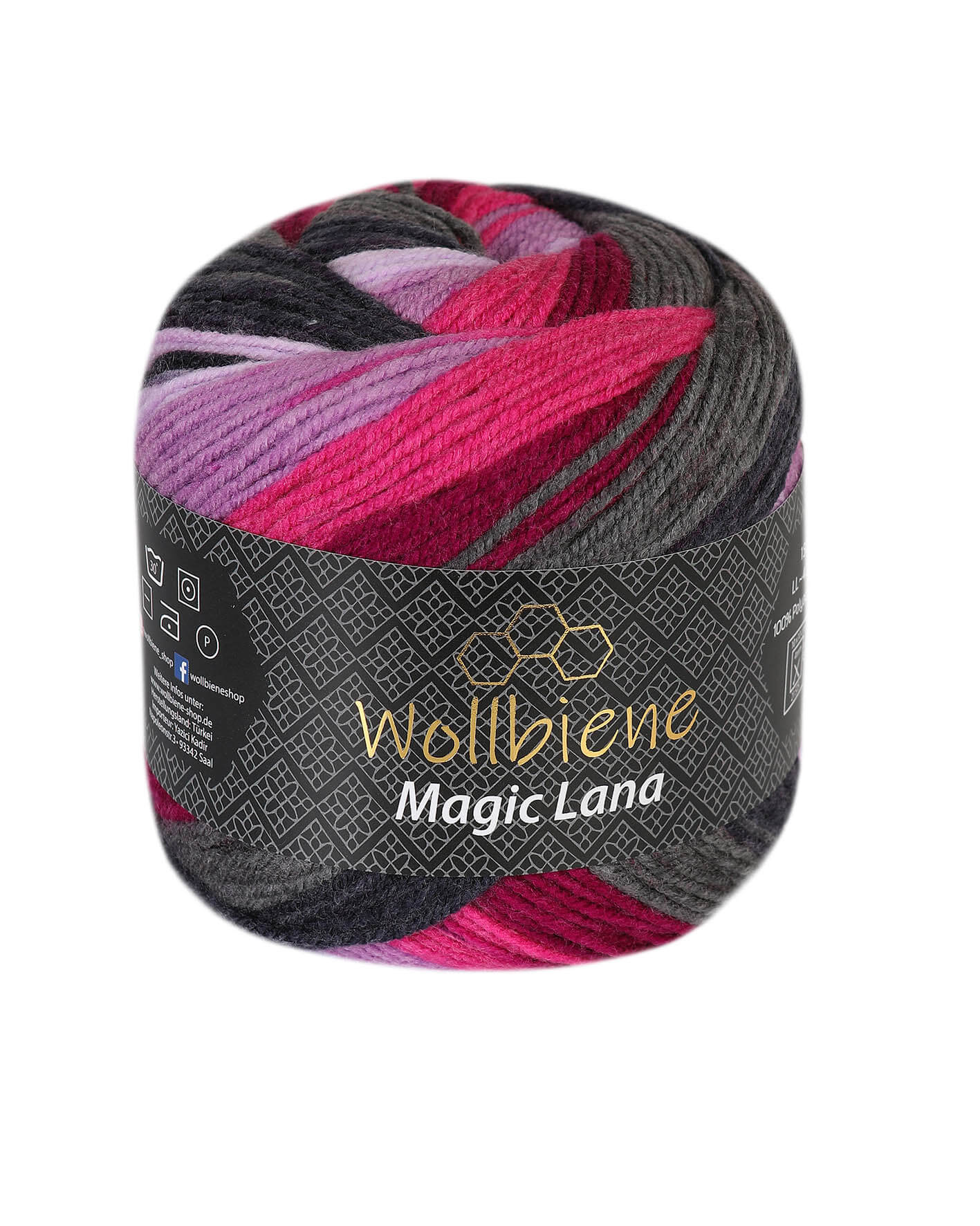 Wollbiene Magic Lana Farbverlaufswolle 150gr