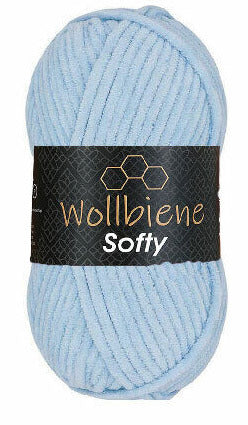 Wollbiene Softy Chenille Wolle 100gr super Bulky
