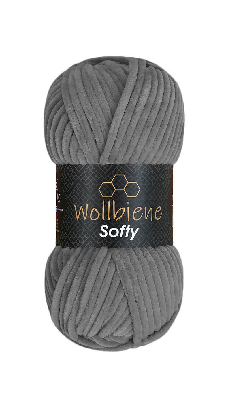 Wollbiene Softy Chenille Wolle 100gr super Bulky