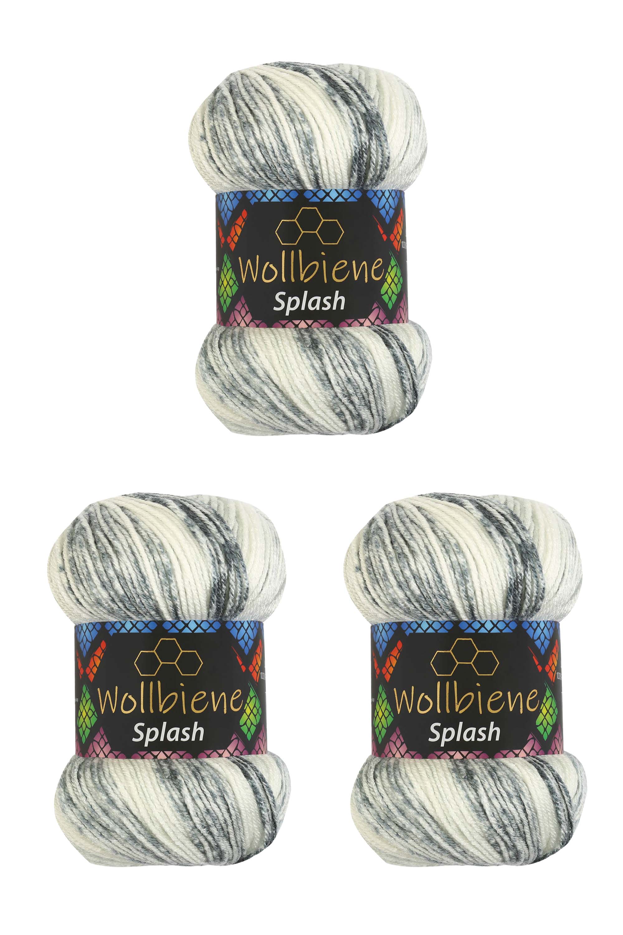 Wollbiene Splash Antipilling Gradient Wool 100gr 