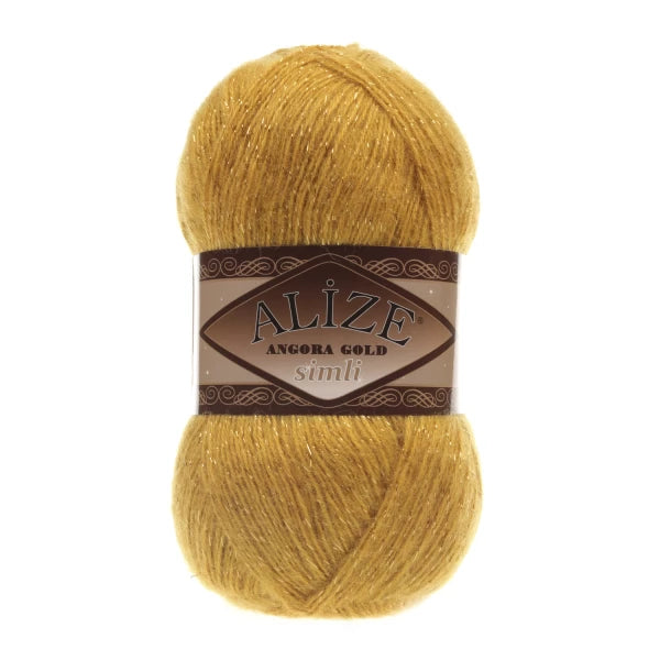 Alize Angora Gold Simli Metallic