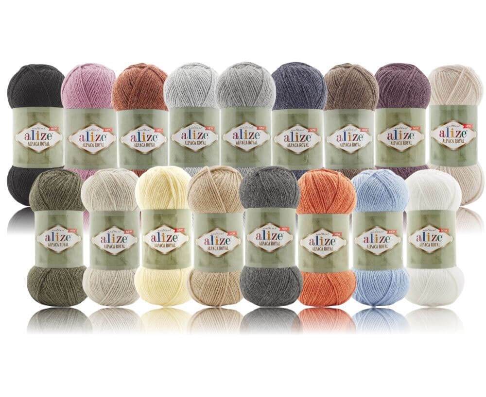 Alize Alpaca Royal Wolle Türkische Wolle 100gr