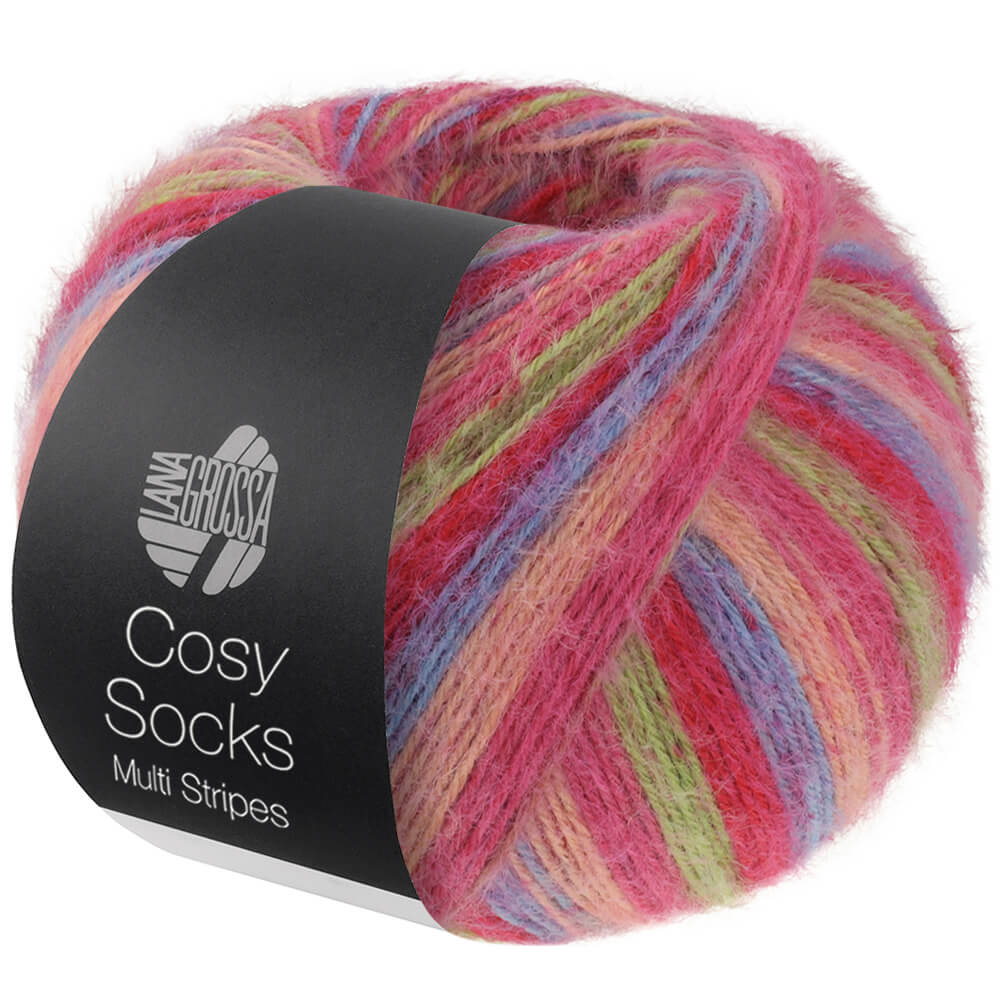 Lana Grossa Cosy Socks Multi Stripes