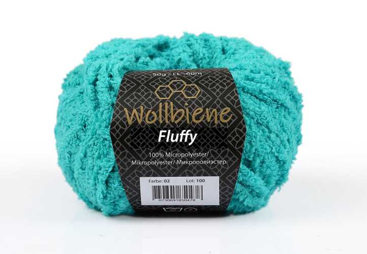 Fluffy türkis 02